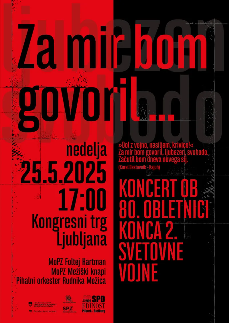 Povzava k prispevku: ZA MIR BOM GOVORIL ...